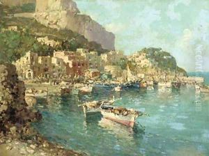 A fishing village on the Amalfi coast
