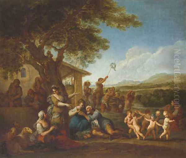 A bacchanal - view 1