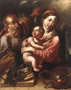 The Holy Family by Italian School