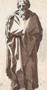 A bearded man in a heavy cloak
