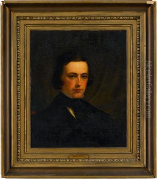 Portrait Of Henry W. Longfellow As A Young Man - view 1