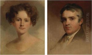 Portrait Of A Man And Portrait Of A Woman