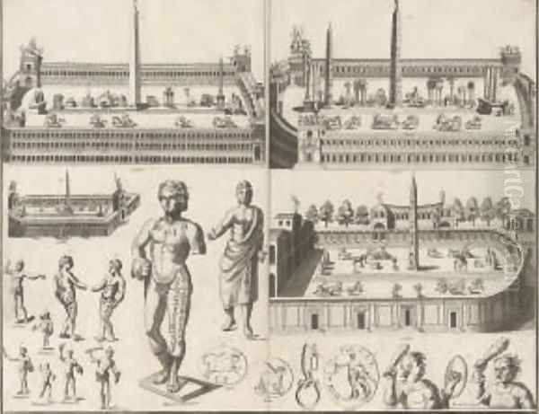 A Collection of Classical Monuments, Figures and Architecture - view 1