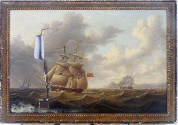 The "miss Fanny Rundle" At Sea - view 1