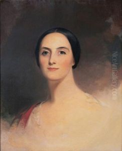 Portrait Of A Lady Believed To Be Marion French