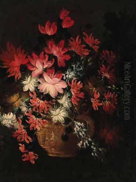 Flowers in a vase - view 1