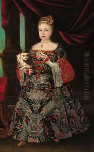 Portrait of Margarita of Austria Portrait of Margarita of Austria