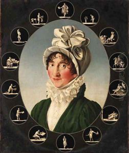 Portrait of Marie-Letizia Bonaparte, 'Madame Mre' (1750-1836) by Italian School