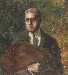 Self-portrait of an artist by Italian School