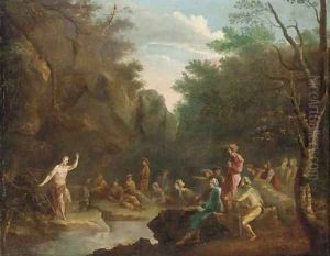St. John preaching to the multitude