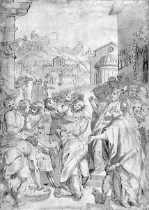 The false wife of San Marino fainting, after Giorgio Picchi The false wife of San Marino fainting, after Giorgio Picchi