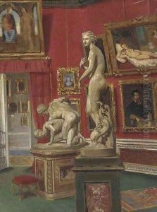 The Gallery in the Pitti Palace, Florence by Italian School