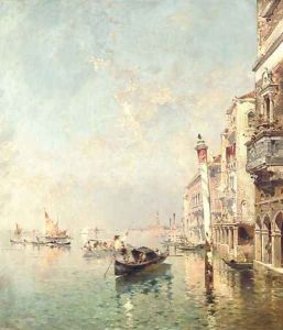 The Grand Canal, Venice by Italian School