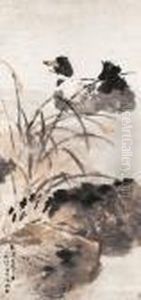 Duck And Reeds by Xiao Sun