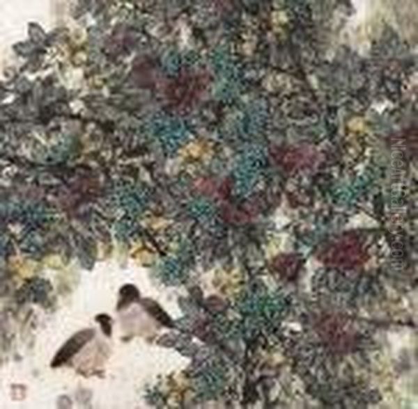 Flowers And Birds - view 1