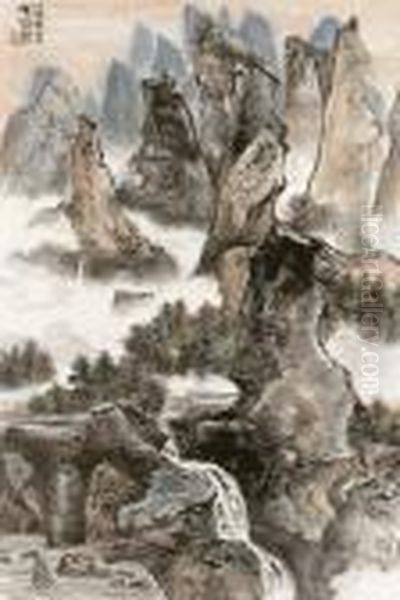 Rushing Streams From The Mountains - view 1