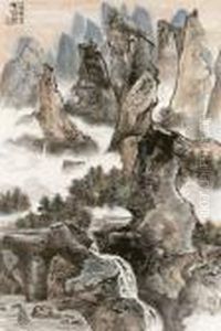 Rushing Streams From The Mountains by Xiao Sun