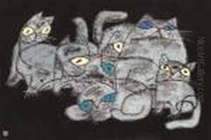 Cats by Xiao Sun