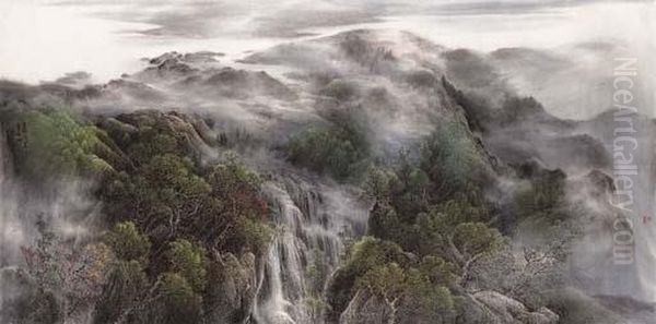 Running Stream From The Mountain - view 1