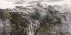 Running Stream From The Mountain by Xiao Sun