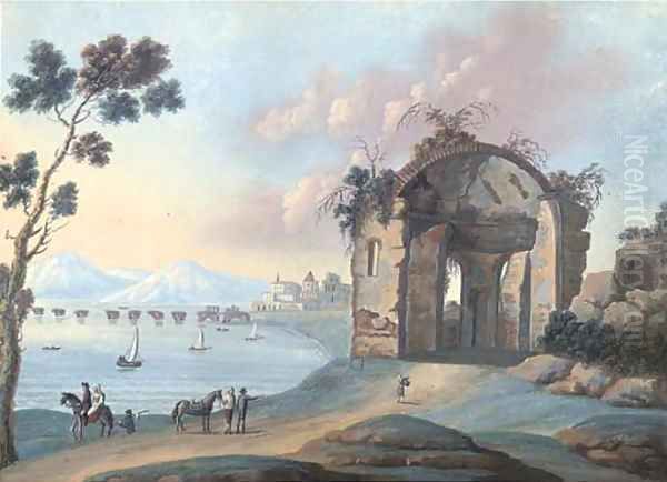 Veduta del Tempio di Diana a Pozzuoli - view 1