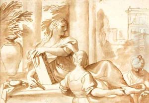 An Allegory of Geometry by Italian School