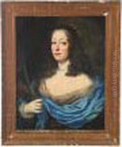Bust Of A Woman Wearing A Crown