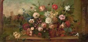 Flowers 2 by Italian School