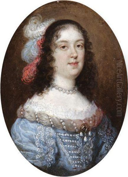 Portrait Of Vittoria Della Rovere (1622-1694), Head Andshoulders - view 1