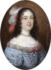Portrait Of Vittoria Della Rovere (1622-1694), Head Andshoulders