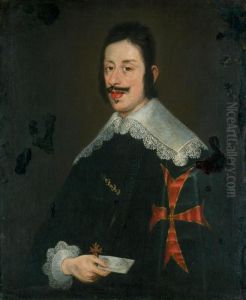 Portrait Von Ferdinando Ii De Medici by Justus Sustermans