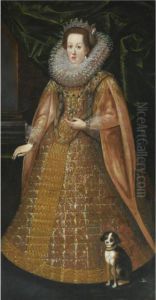 Portrait Of A Lady by Justus Sustermans