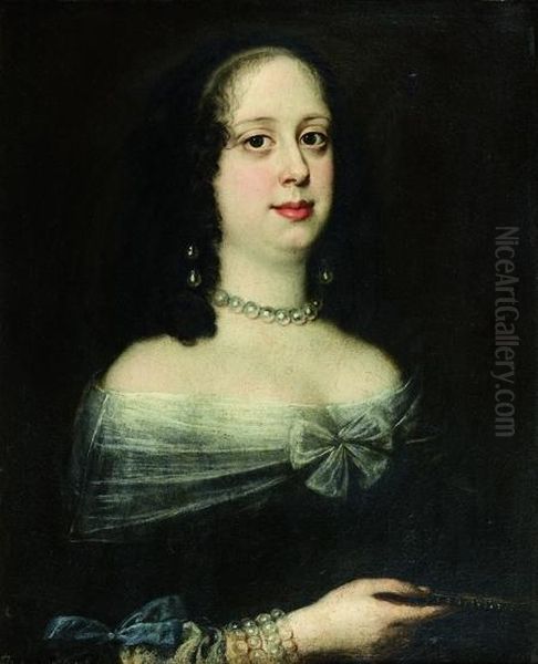 Portrait De Victoria Della Rovere, Epouse De Cosme Ii - view 1