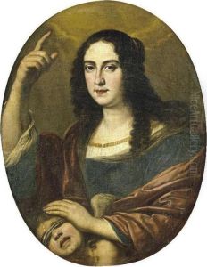 Portrait Of Vittoria Della 
Rovere, Archduchess Of Tuscany (1622-1694), Wife Of Ferdinando Ii De' 
Medici, Depicted As An Allegory Of Celestial Venus