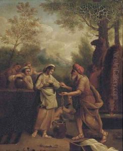 Rebecca and Eliezer at the Well