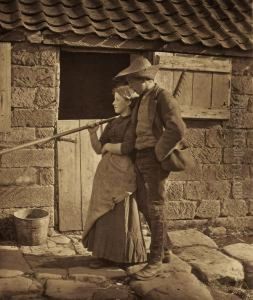 Rural Couple by Frank Meadow Sutcliffe