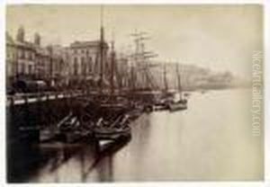 Whitby Harbour by Frank Meadow Sutcliffe