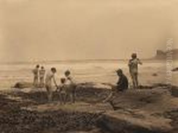 His First Bath, 1880-89 - view 1