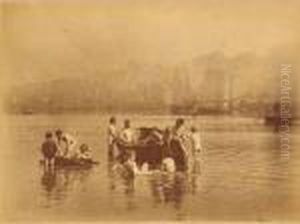 Water Rats; Whitby Harbour by Frank Meadow Sutcliffe