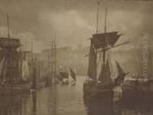 The Dock End, Whitby by Frank Meadow Sutcliffe