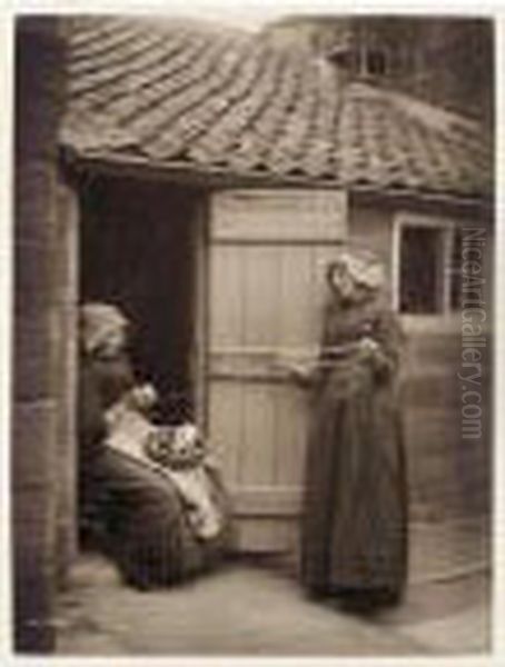 Balling Wool, Circa 1890 - view 1