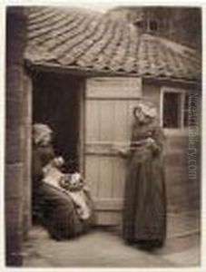 Balling Wool, Circa 1890 by Frank Meadow Sutcliffe