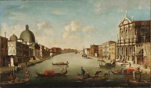 The Grand Canal, Venice 2 by Italian School