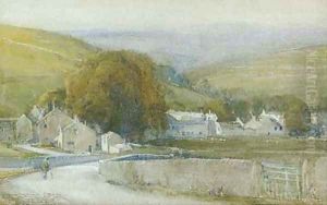 Sunset glow, Kettleworth by Arthur Reginald Smith