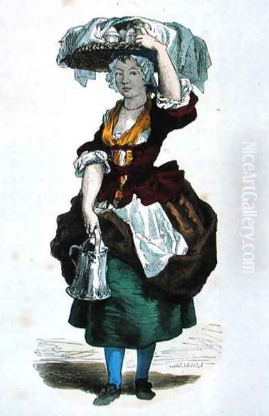 Cream Seller in 1774 - view 1