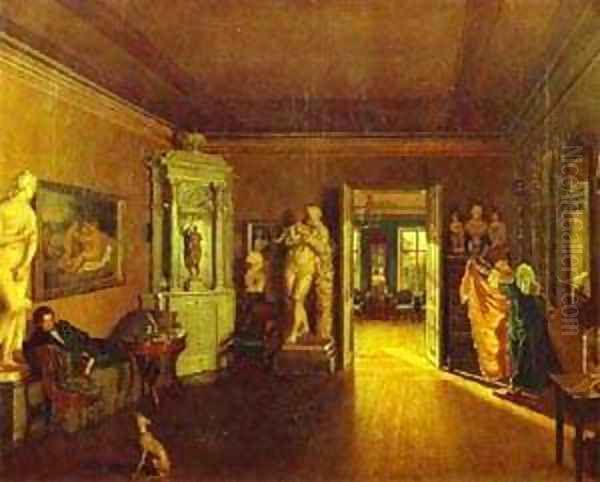 Venetsianovs Study (Copy Of Tyranovs Painting) 1830s-1840 - view 1