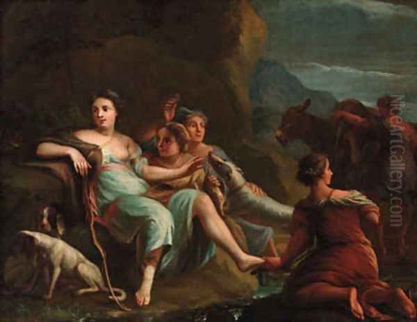 Diana resting after the hunt - view 1