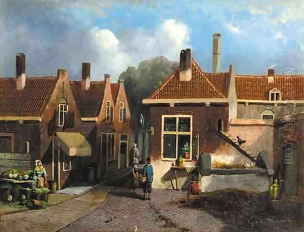 A view in a village - view 1