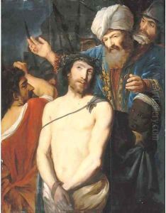 Christ Crowned with Thorns by Dutch School