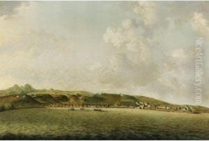 The Attack On Fort Martinique By The English On January 25, 1762,led By General Monckton by Francis Swaine